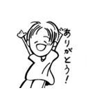 ふつうの男の子。（個別スタンプ：3）