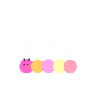 カラフルいもむしちゃん（個別スタンプ：9）