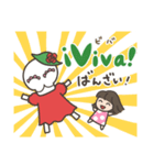 カラベラ子ちゃんのスペイン語＆日本語（個別スタンプ：28）