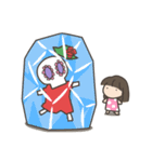 カラベラ子ちゃんのスペイン語＆日本語（個別スタンプ：40）