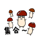 キノコ先生！（個別スタンプ：35）