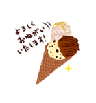 かき氷＆アイスクリーム（個別スタンプ：6）