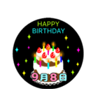 9月生まれの誕生日ケーキ☆日付入り（個別スタンプ：8）