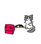 可愛いにゃんころとじゃがいも君（個別スタンプ：2）