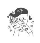 ダックくん(韓国語)（個別スタンプ：6）