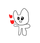 表情が豊かなうさぎさん（個別スタンプ：4）