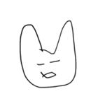 表情が豊かなうさぎさん（個別スタンプ：11）