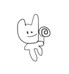 表情が豊かなうさぎさん（個別スタンプ：12）