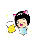 ねこみみボブにゃん（個別スタンプ：33）