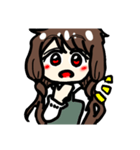 創作ちゃんスタンプ 絵描き（個別スタンプ：1）