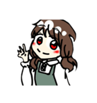 創作ちゃんスタンプ 絵描き（個別スタンプ：4）