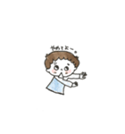 ほっこりこどもスタンプ②（個別スタンプ：16）