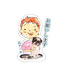 ポメシーニコとおばあ ほのぼのスタンプ（個別スタンプ：8）