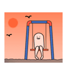 表情豊かな愛すべき美脚（個別スタンプ：39）