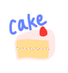 ケーキ (世界の言語 ver.)（個別スタンプ：1）