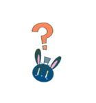 白いうさぎくんと残りの4匹（個別スタンプ：26）