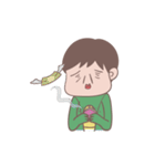 人面恐竜（個別スタンプ：18）