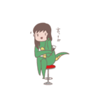 人面恐竜（個別スタンプ：20）