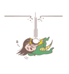 人面恐竜（個別スタンプ：29）