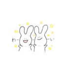 うささんときどきサメ（個別スタンプ：7）