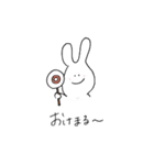 うささんときどきサメ（個別スタンプ：16）