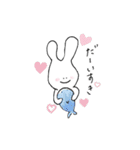 うささんときどきサメ（個別スタンプ：23）