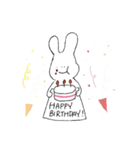 うささんときどきサメ（個別スタンプ：38）