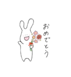 うささんときどきサメ（個別スタンプ：39）