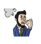 ヒビ君とヨシヨシ。（個別スタンプ：31）