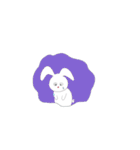 うさぎスタンプ 1（個別スタンプ：6）