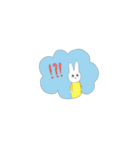 うさぎスタンプ 1（個別スタンプ：12）