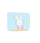 うさぎスタンプ 1（個別スタンプ：14）