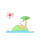 うさぎスタンプ 1（個別スタンプ：23）