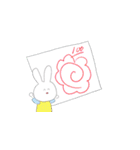 うさぎスタンプ 1（個別スタンプ：39）