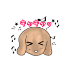 ゆるゆるミニチュアダックスわんこ第2弾（個別スタンプ：13）