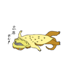 ヘタ絵スタンプ（動物たち）（個別スタンプ：40）