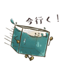 真顔でアクションしてくれるスタンプ（個別スタンプ：17）