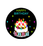 3月生まれの誕生日ケーキ☆日付入り（個別スタンプ：8）
