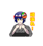 基本的に残念な茜とロコモコ。（個別スタンプ：11）
