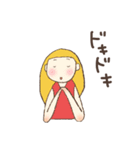 ほっこり女子（個別スタンプ：15）