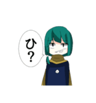 表情豊かな彼女が暴走するスタンプ（個別スタンプ：18）