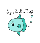 海の生き物ズ メッセージスタンプ（個別スタンプ：9）
