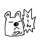 白くまのクマ（個別スタンプ：10）