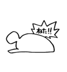 白くまのクマ（個別スタンプ：36）