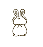 おでぶうささん（個別スタンプ：5）