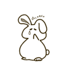 おでぶうささん（個別スタンプ：7）