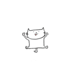 ゆる猫 ぽんすけ（個別スタンプ：3）