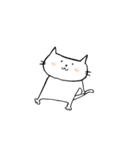 ゆる猫 ぽんすけ（個別スタンプ：18）