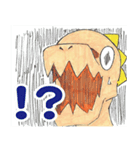 ティラノくんスタンプ（個別スタンプ：1）