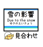 長野 篠ノ井線 気軽に今この駅だよ！（個別スタンプ：37）